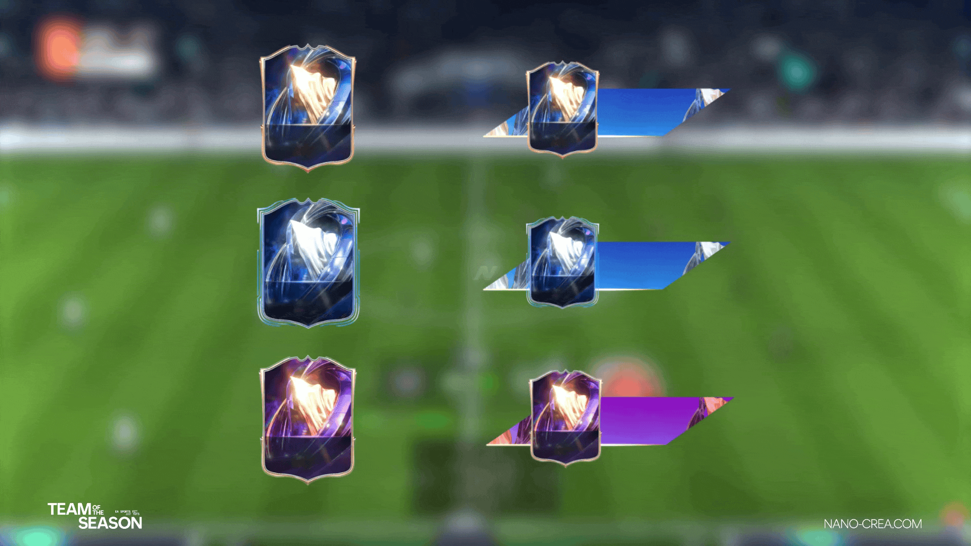 TOTS counter card animation for pack opening stream highlights